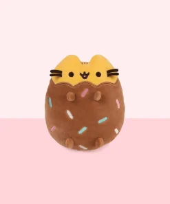 Pusheen Plush & Squisheens>Chocolate Dipped Cookie Squisheen