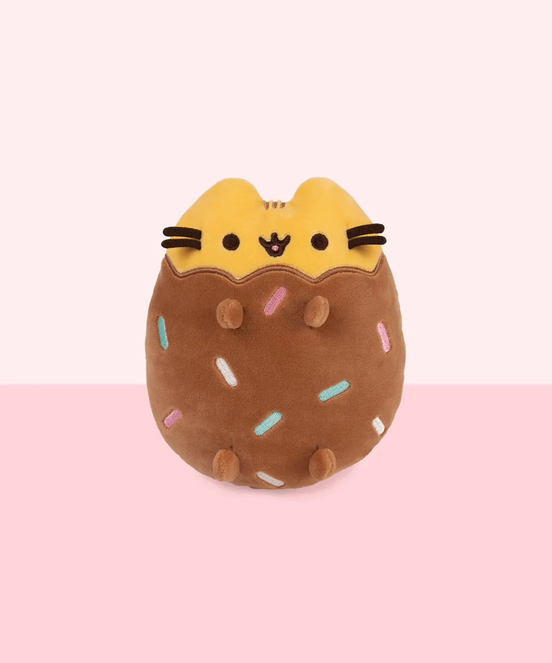 Pusheen Plush & Squisheens>Chocolate Dipped Cookie Squisheen