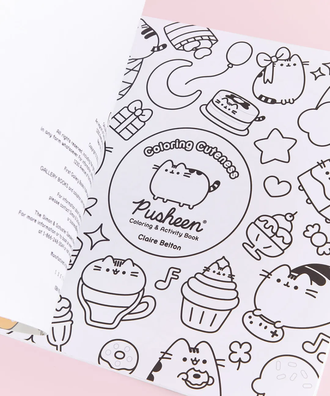 Pusheen Books & Stationery>Coloring Cuteness: A Coloring & Activity Book