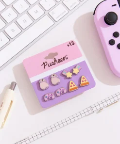 Pusheen Jewelry|Gaming>Gaming 4-Pack Stud Earrings Set