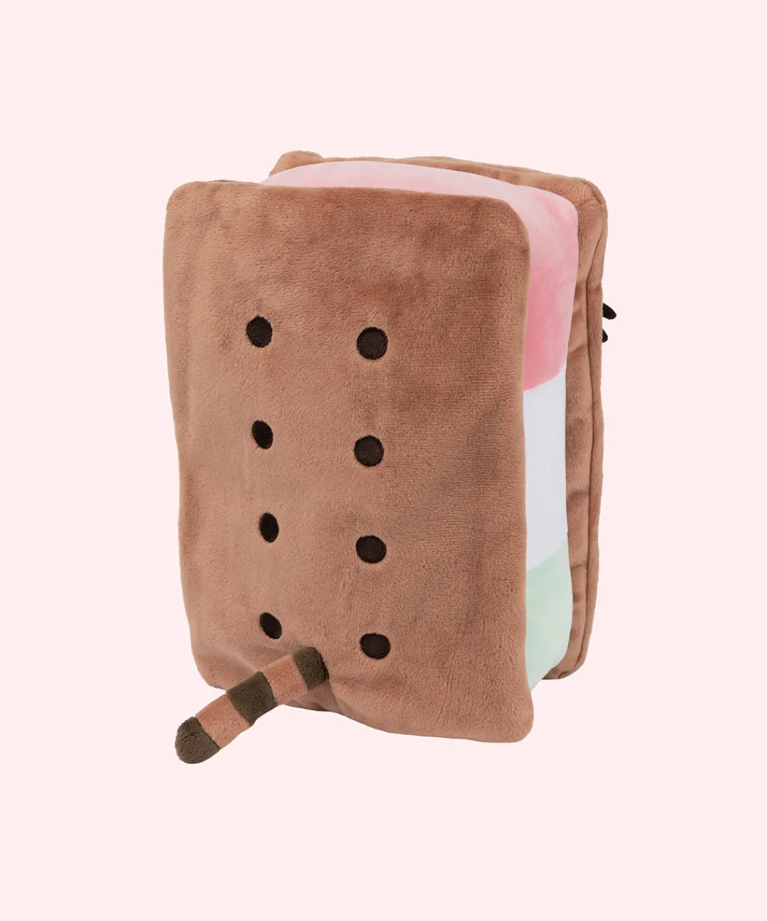 Pusheen Plush & Squisheens|Ice Cream>Neapolitan Ice Cream Sandwich Squisheen Plush