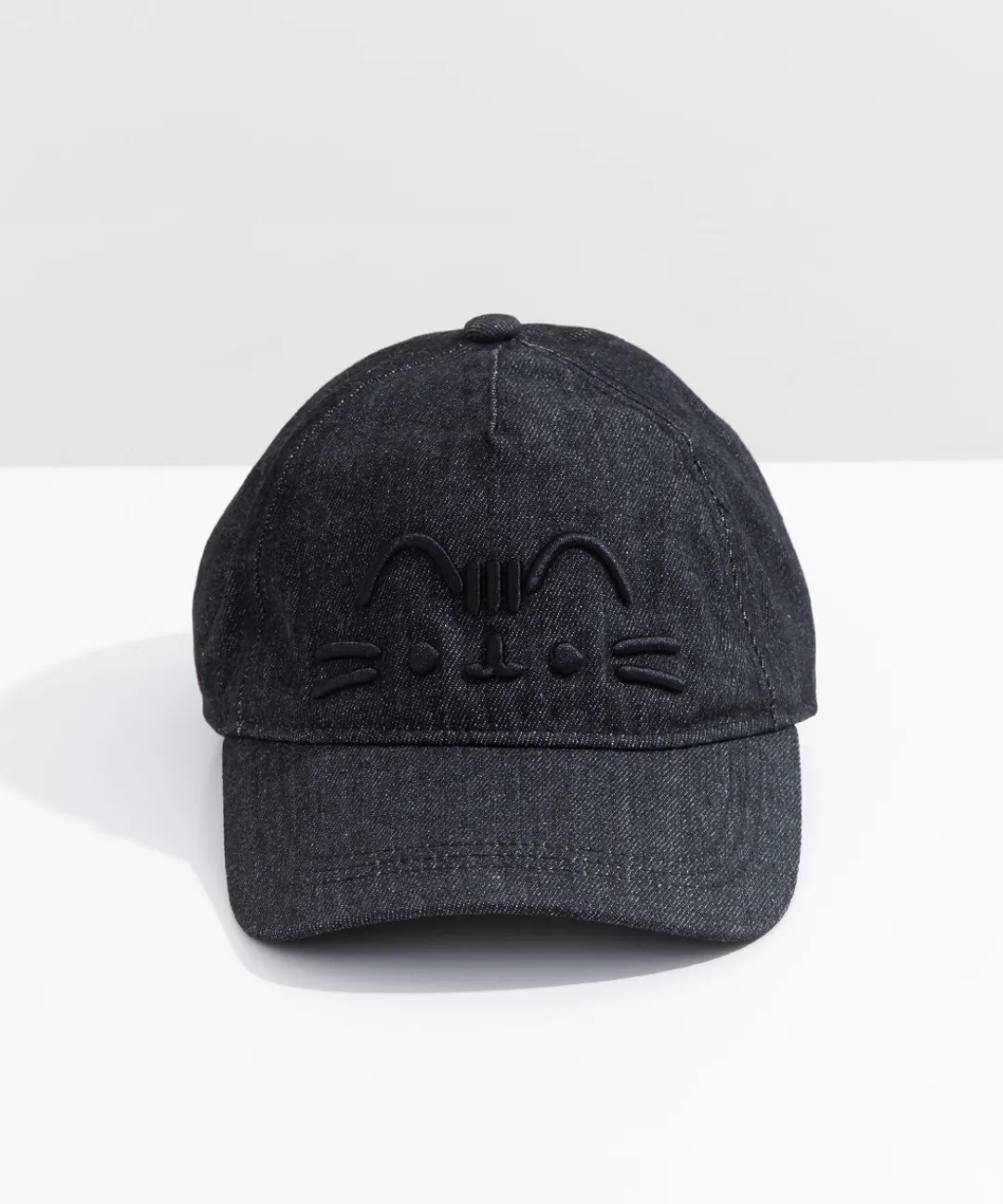 Pusheen Guys & Unisex|Hats & Caps>Black Denim Cap