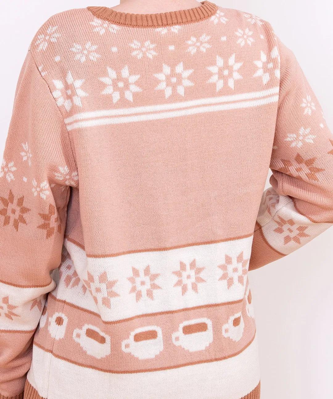 Pusheen Guys & Unisex|Hoodies & Sweaters>Coffee Break Unisex Knit Sweater