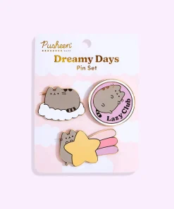Pusheen Pins & Keychains>Dreamy Days Pin Set