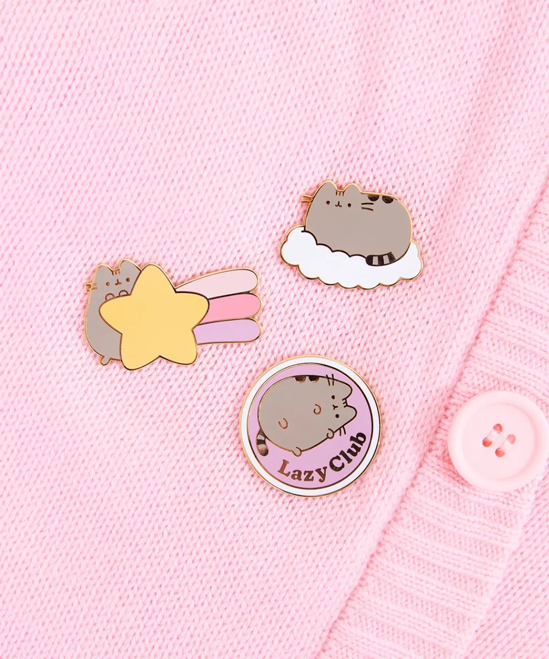 Pusheen Pins & Keychains>Dreamy Days Pin Set