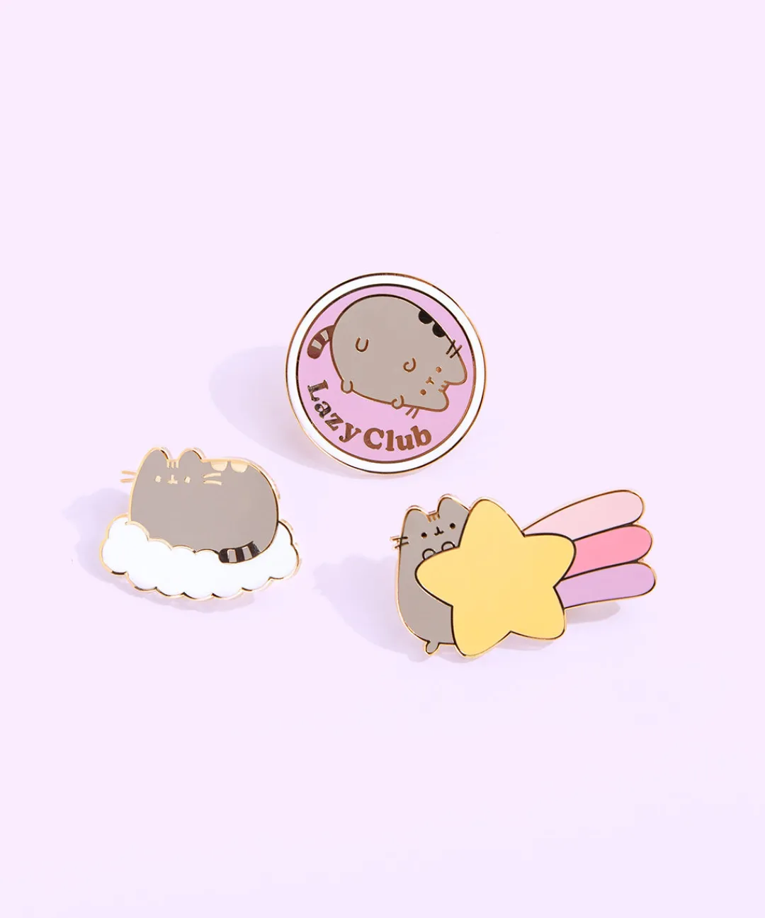 Pusheen Pins & Keychains>Dreamy Days Pin Set