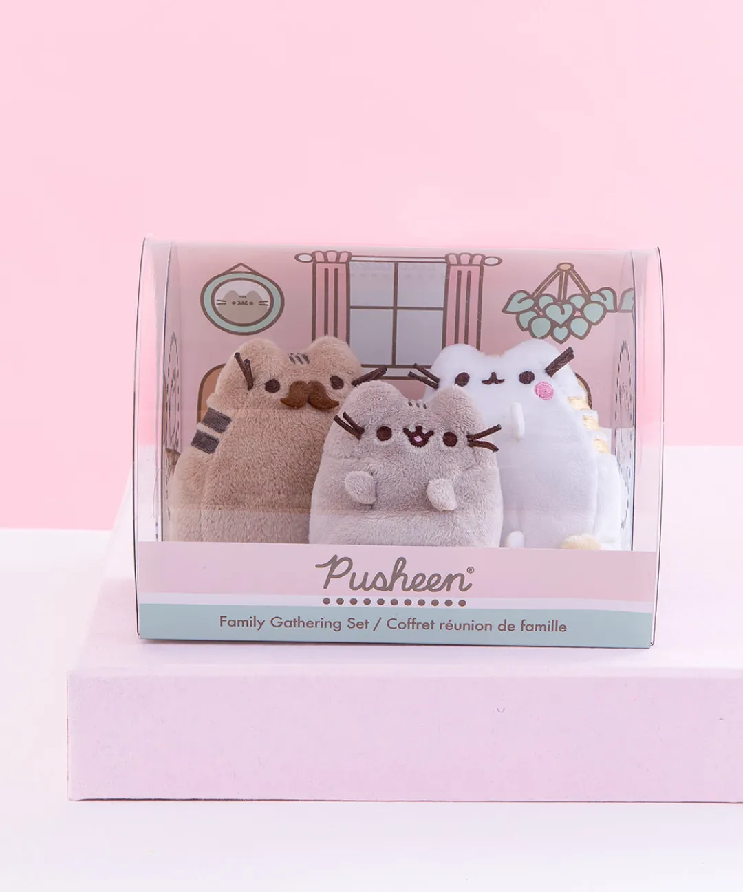 Pusheen Plush & Squisheens>Family Gathering Plush Collector Set