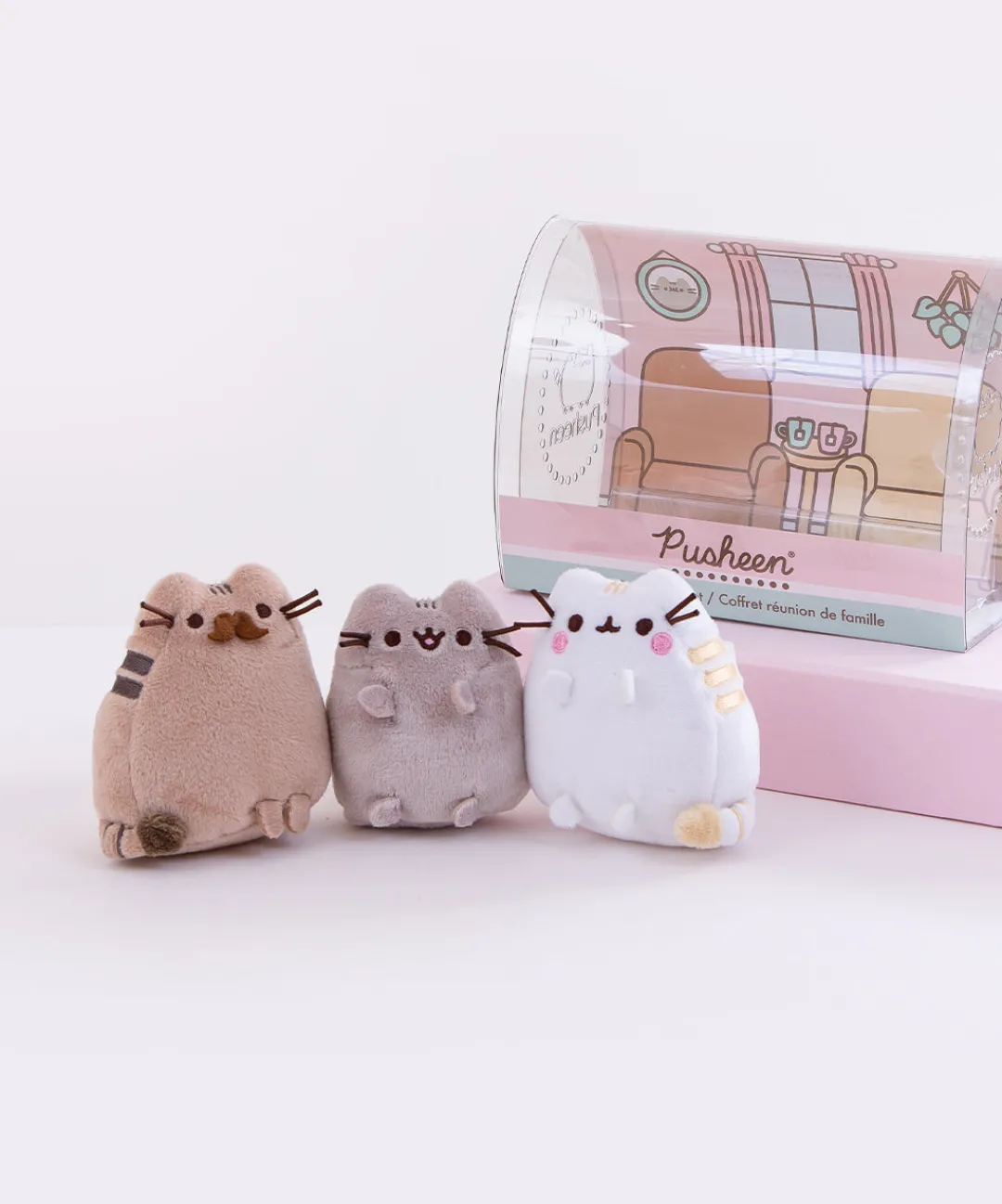 Pusheen Plush & Squisheens>Family Gathering Plush Collector Set
