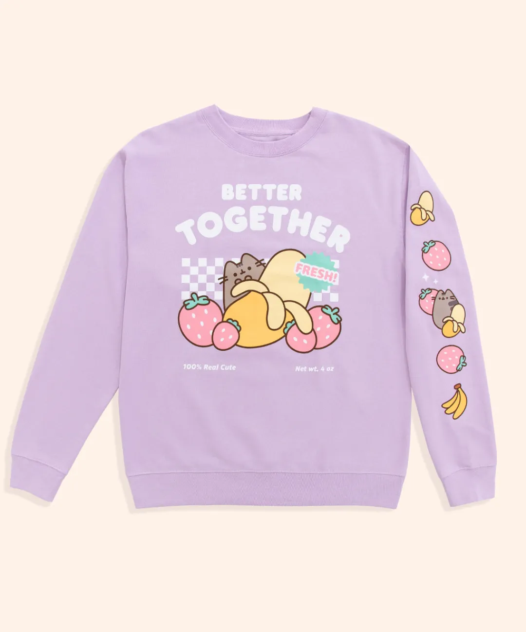 Pusheen Guys & Unisex|Hoodies & Sweaters>Fruits Better Together Unisex Sweatshirt