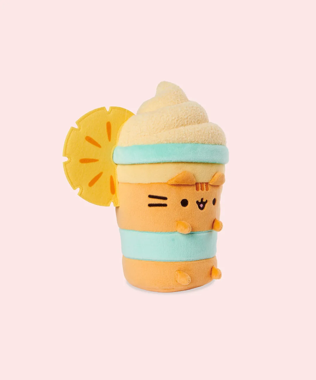 Pusheen Plush & Squisheens|Fruits>Fruits Pineapple Float Plush