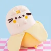 Pusheen Plush & Squisheens|Fruits>Fruits Scented Banana Squisheen Plush