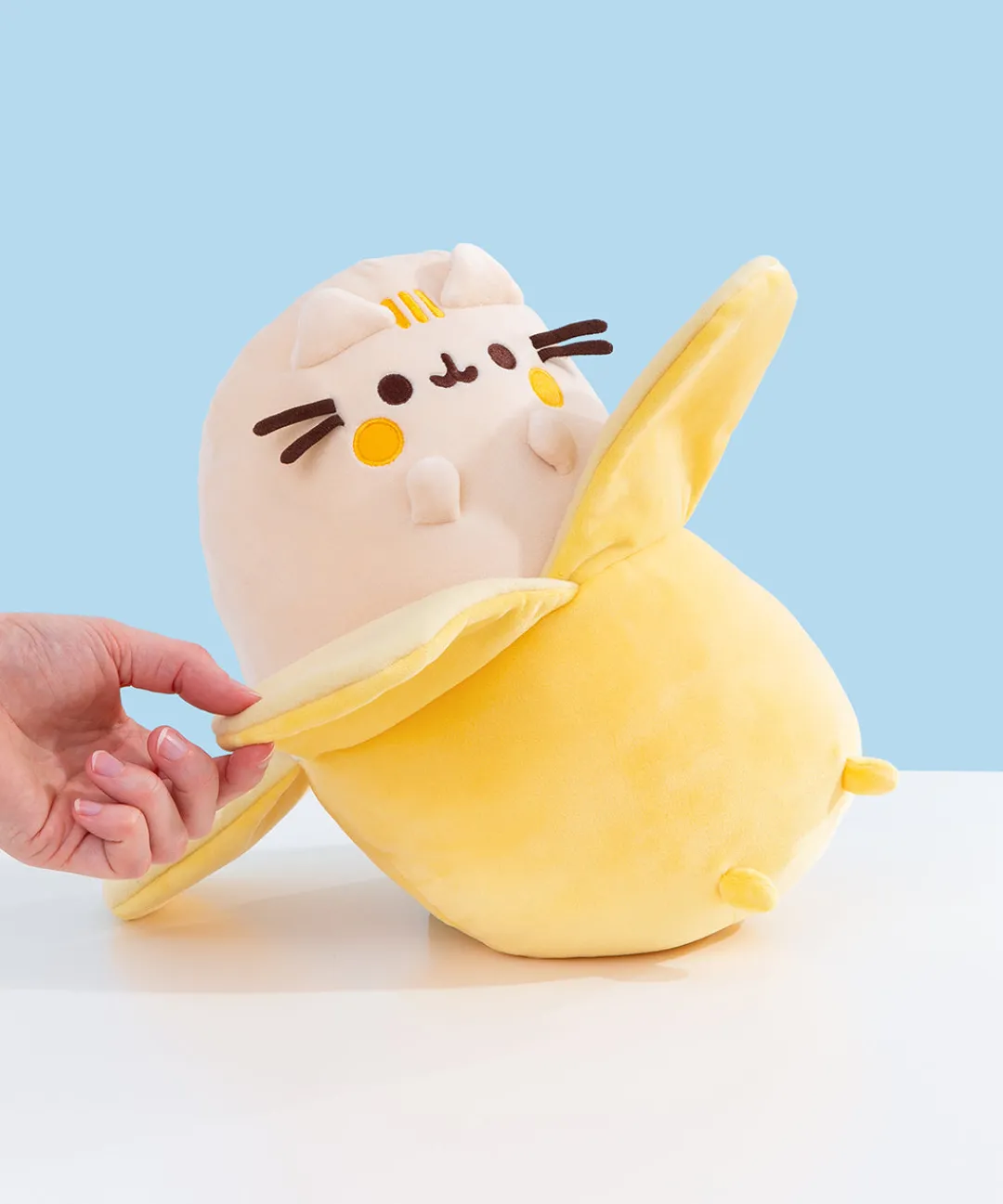 Pusheen Plush & Squisheens|Fruits>Fruits Scented Banana Squisheen Plush