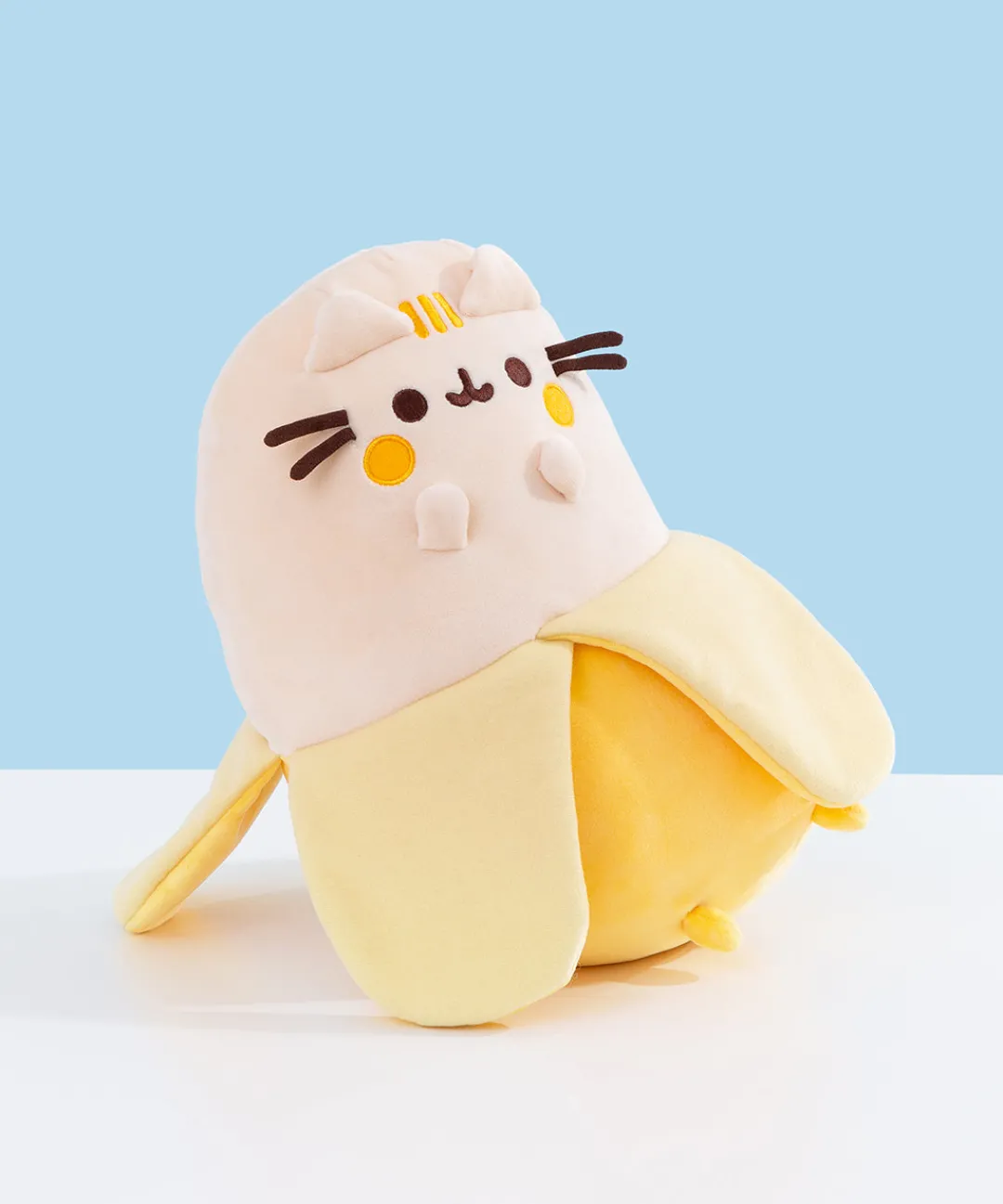 Pusheen Plush & Squisheens|Fruits>Fruits Scented Banana Squisheen Plush