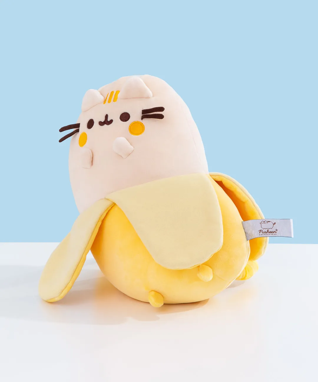 Pusheen Plush & Squisheens|Fruits>Fruits Scented Banana Squisheen Plush