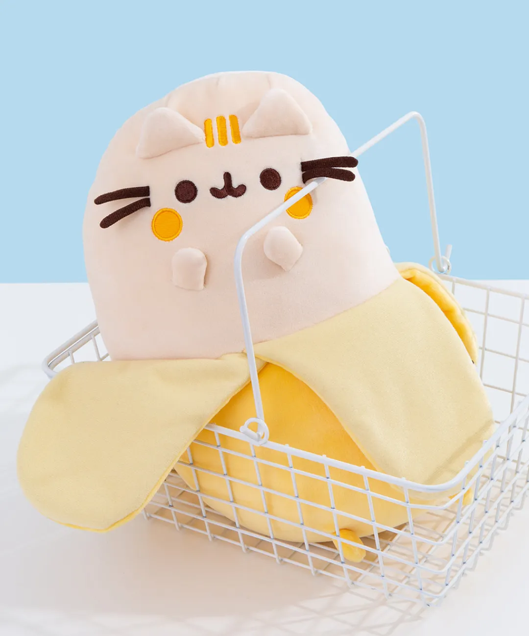 Pusheen Plush & Squisheens|Fruits>Fruits Scented Banana Squisheen Plush