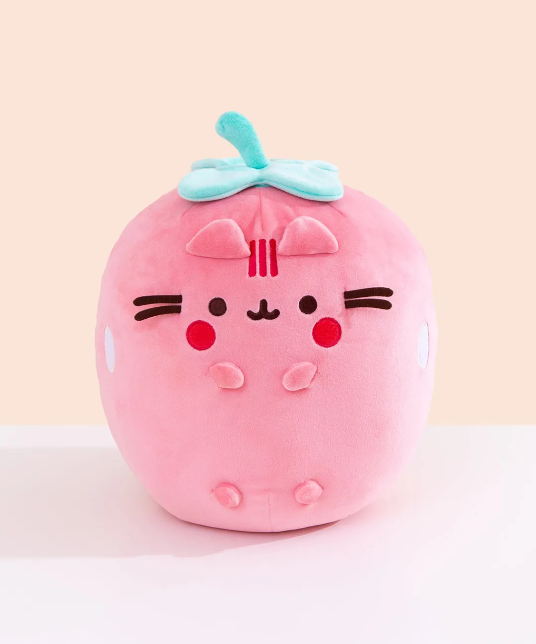 Pusheen Plush & Squisheens|Fruits>Fruits Scented Strawberry Squisheen Plush