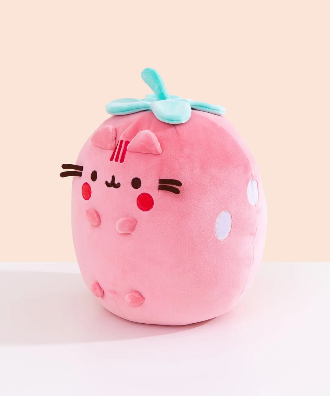 Pusheen Plush & Squisheens|Fruits>Fruits Scented Strawberry Squisheen Plush