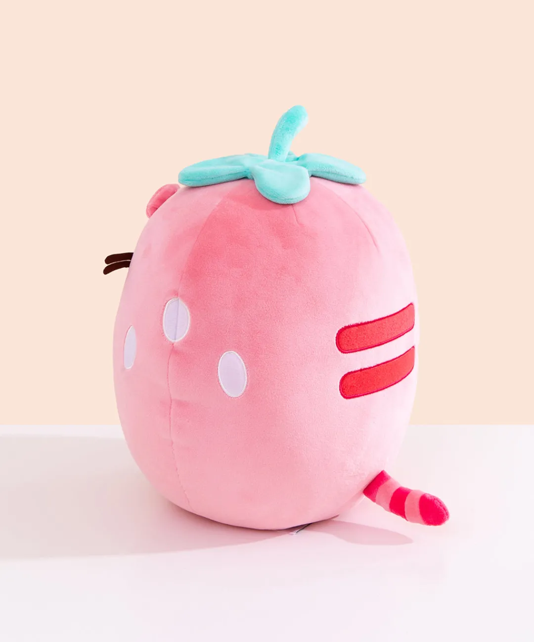 Pusheen Plush & Squisheens|Fruits>Fruits Scented Strawberry Squisheen Plush