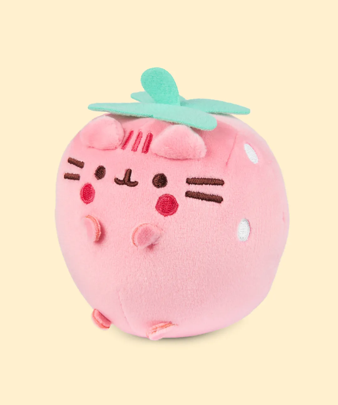 Pusheen Plush & Squisheens|Fruits>Fruits Strawberry Squisheen Plush
