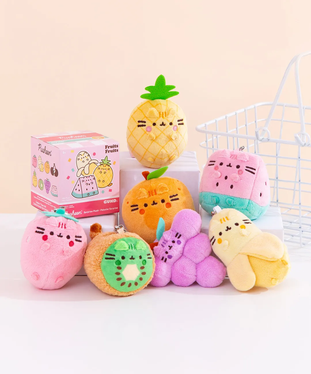 Pusheen Plush Accessories|Surprise Plush & Figurines>Fruits Surprise Plush