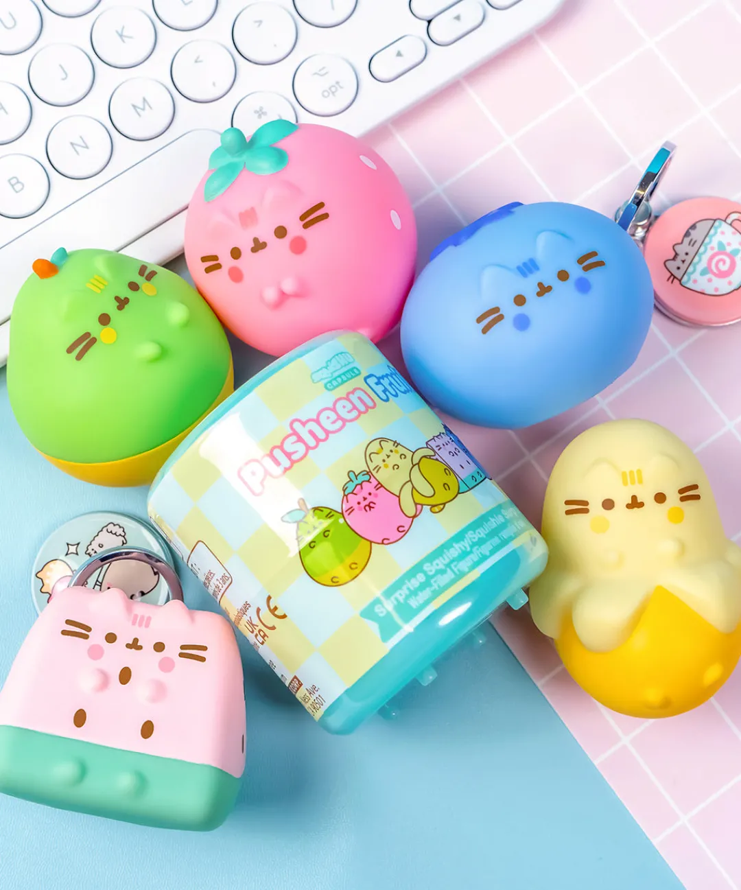 Pusheen Surprise Plush & Figurines|Squishy Toys>Fruits Surprise Squishy