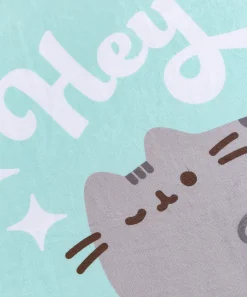 Pusheen Bed & Bath>Hey Throw Blanket