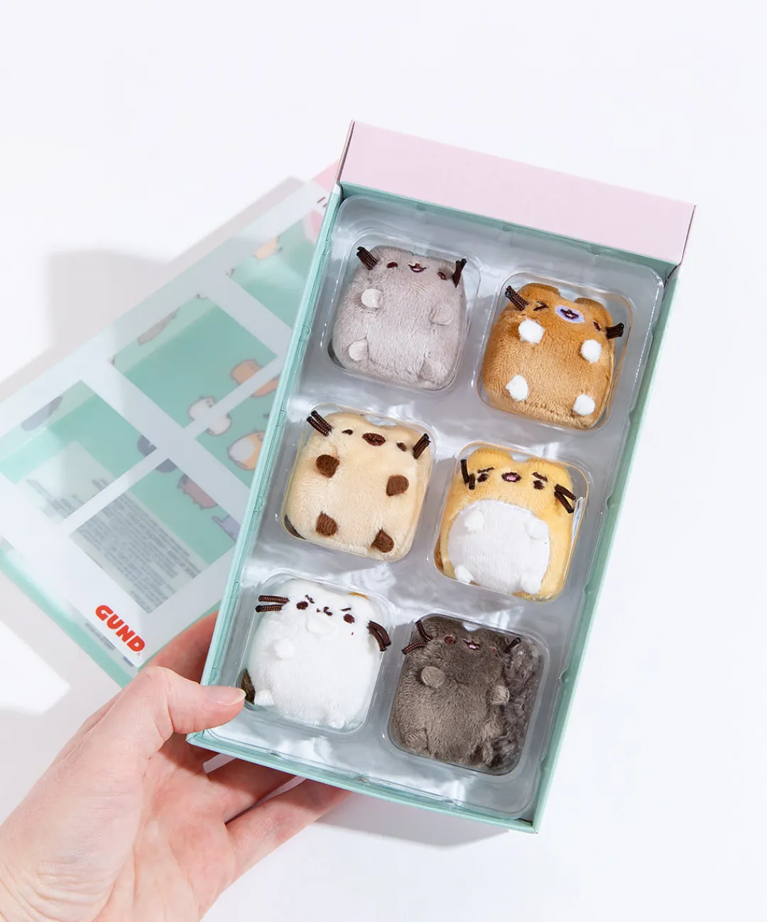 Pusheen Plush & Squisheens>I Love Kitties Plush Collectors Set