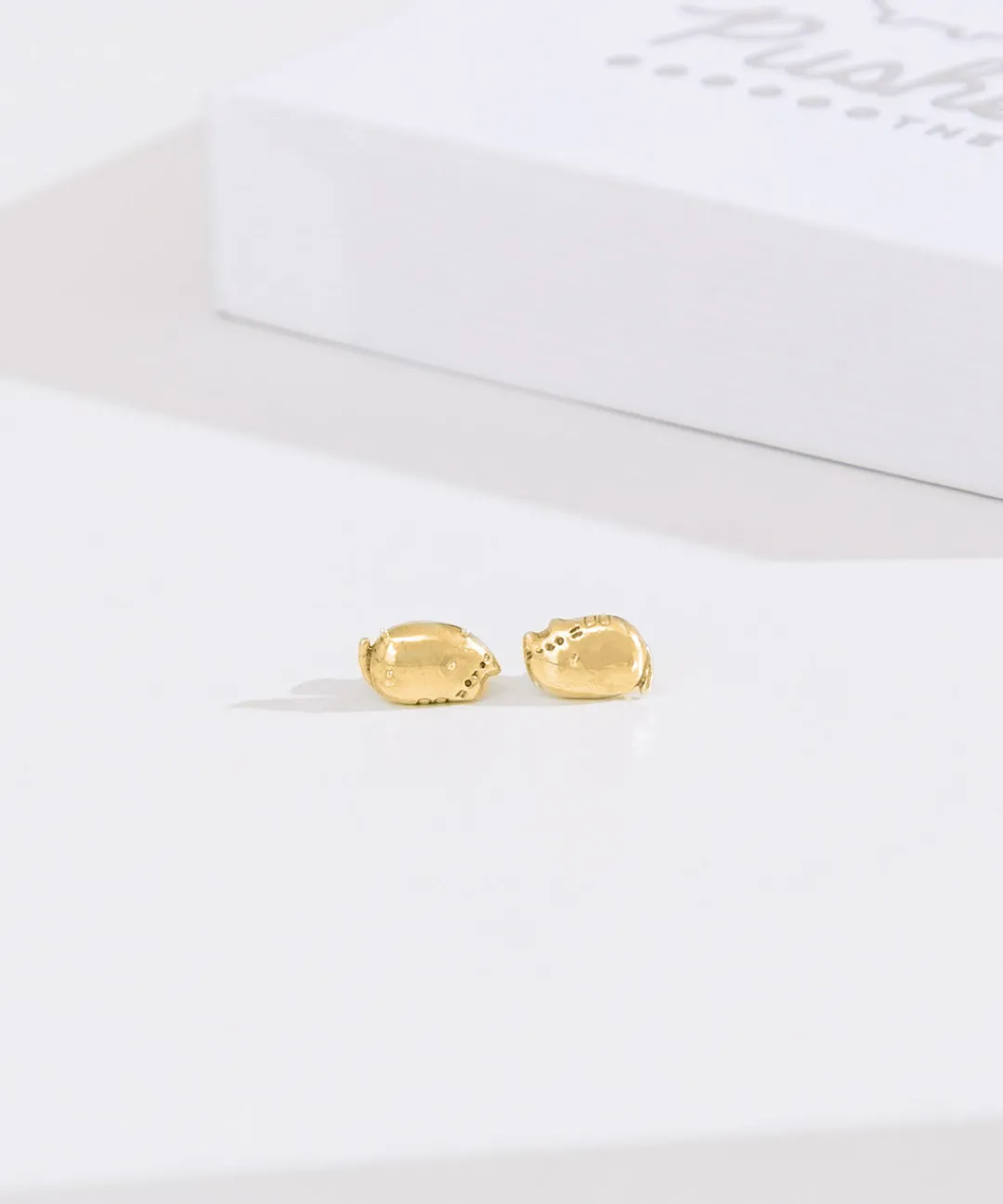 Pusheen Jewelry>Lazy Stud Earrings