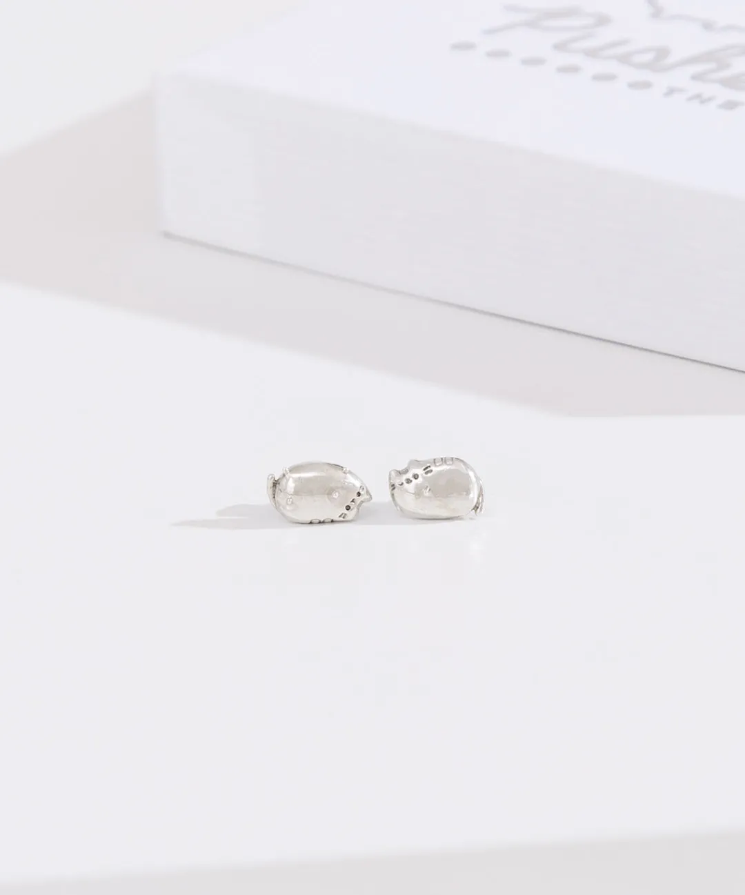 Pusheen Jewelry>Lazy Stud Earrings