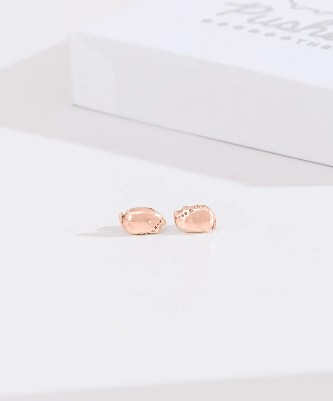 Pusheen Jewelry>Lazy Stud Earrings