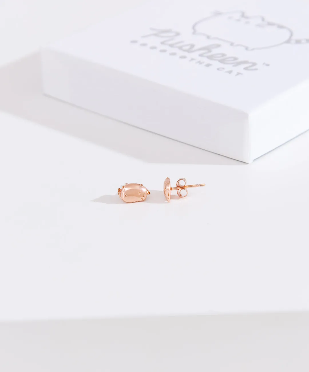 Pusheen Jewelry>Lazy Stud Earrings