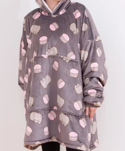 Pusheen Guys & Unisex|Hoodies & Sweaters>Macaron Wearable Blanket Hoodie