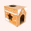 Pusheen Kitchen & Pet>Pet Gingerbread House Scratcher