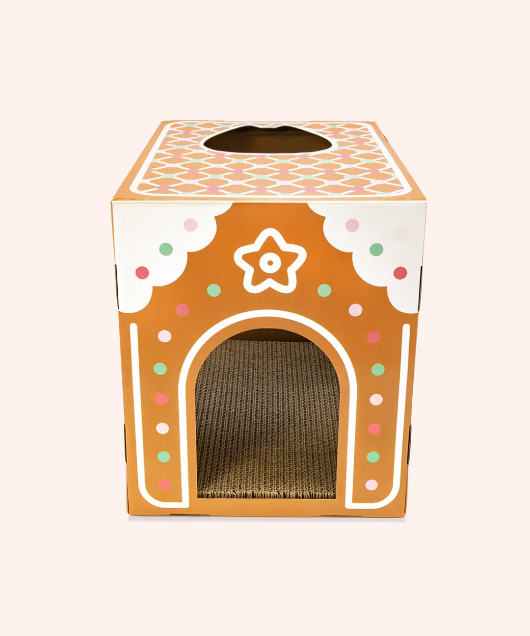 Pusheen Kitchen & Pet>Pet Gingerbread House Scratcher