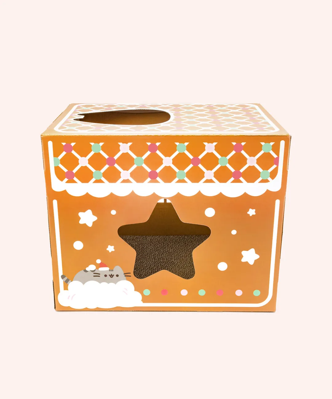 Pusheen Kitchen & Pet>Pet Gingerbread House Scratcher