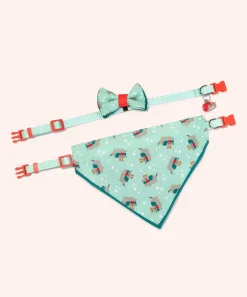 Pusheen Kitchen & Pet>Pet Reindeer Collar & Bandana Set