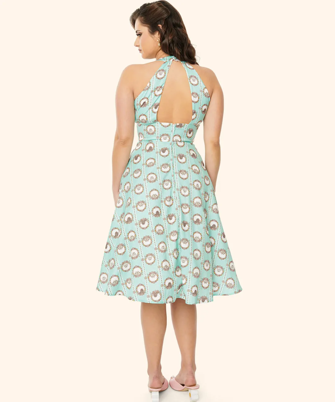 Pusheen Ladies>Springtime Halter Dress