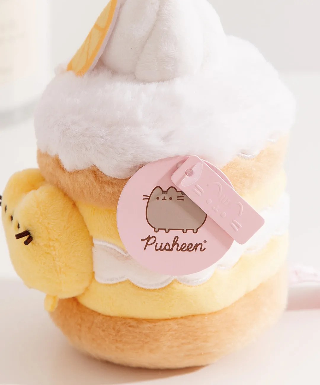 Pusheen Plush & Squisheens|Sweets>Sweets Lemon Cake Plush 2-pc Environment