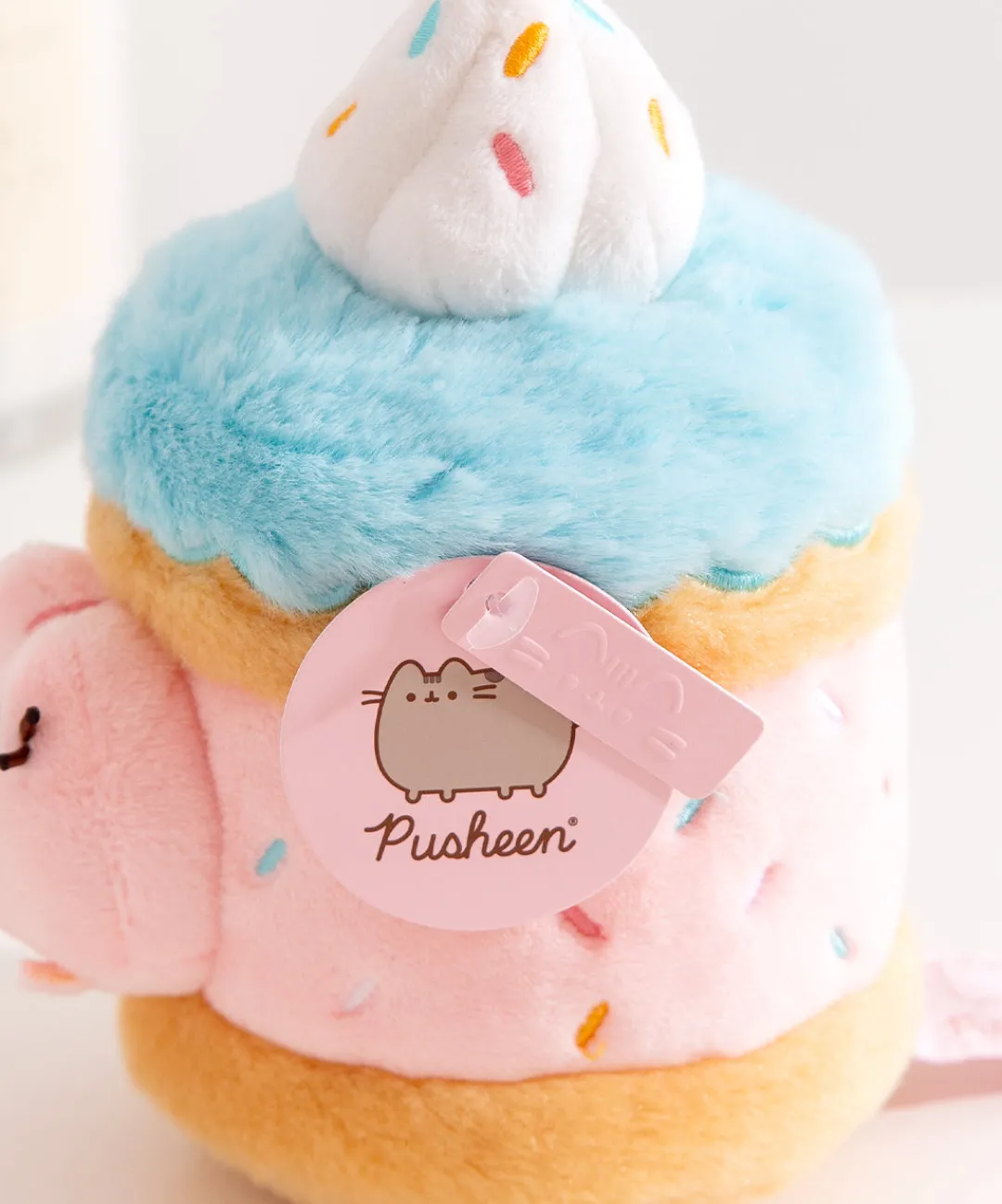 Pusheen Plush & Squisheens|Sweets>Sweets Sprinkle Cake Plush 2-pc Environment
