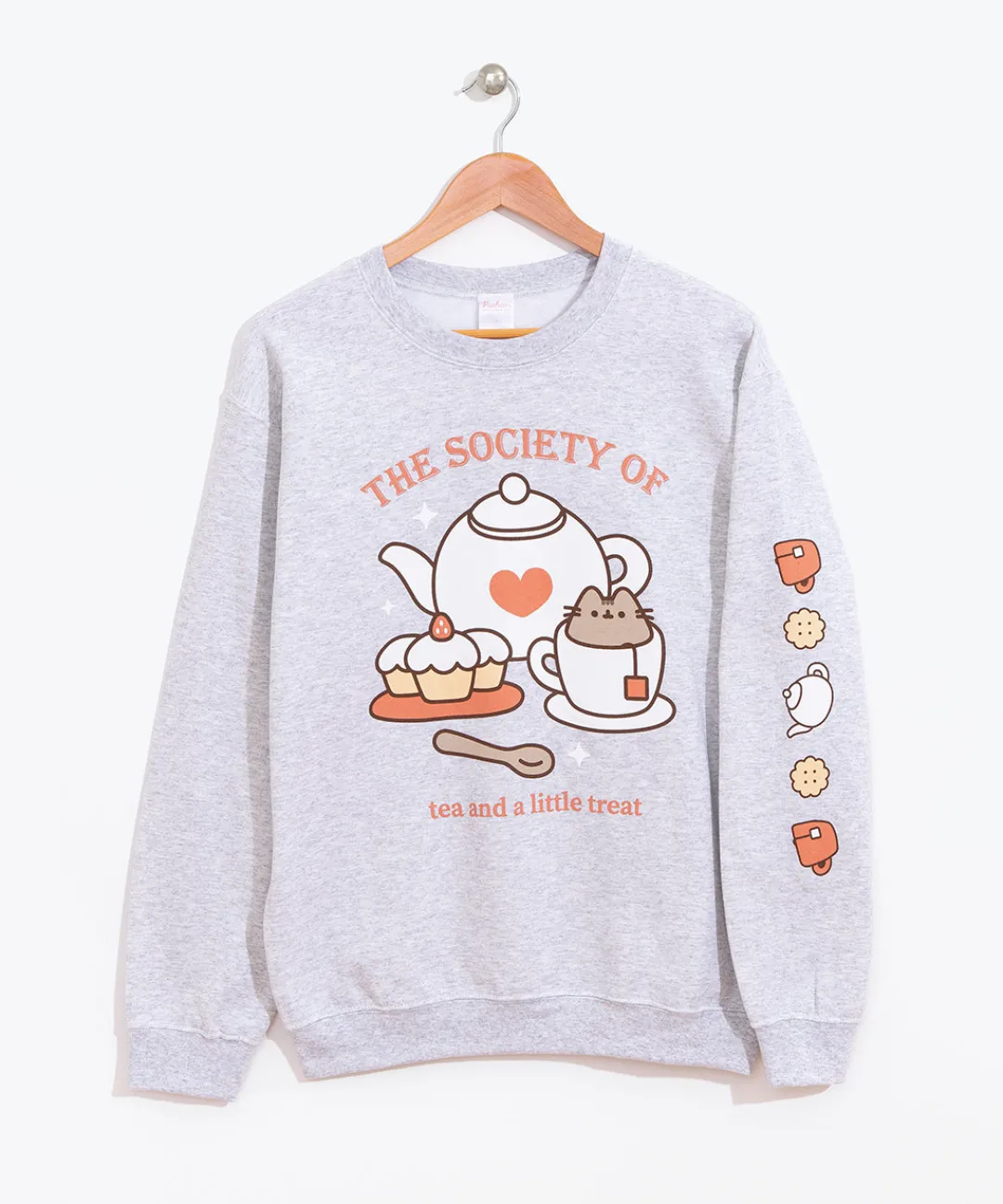 Pusheen Guys & Unisex|Hoodies & Sweaters>Tea Society Unisex Sweatshirt