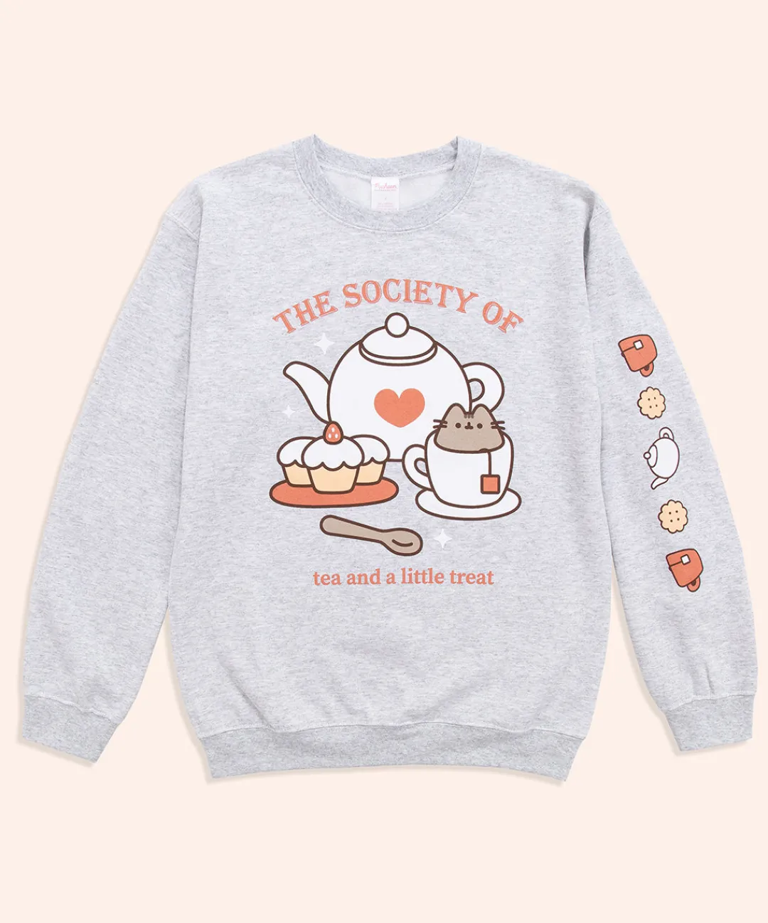 Pusheen Guys & Unisex|Hoodies & Sweaters>Tea Society Unisex Sweatshirt