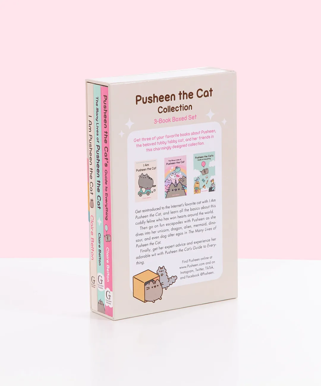 Pusheen Books & Stationery>the Cat Collection: 3-Book Boxed Set
