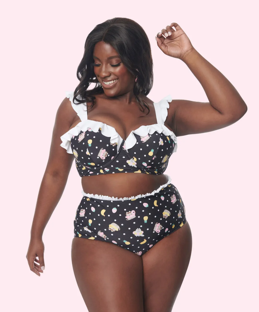 Pusheen Ladies>Tropical Fruit Bikini Set