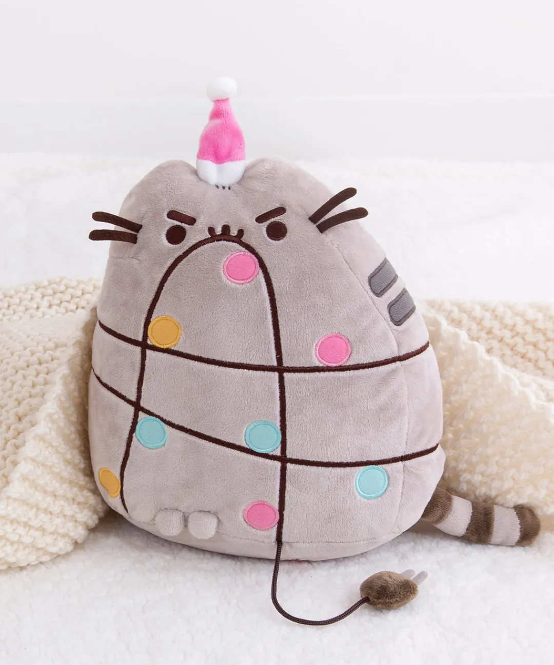 Pusheen Plush & Squisheens>with Christmas Lights
