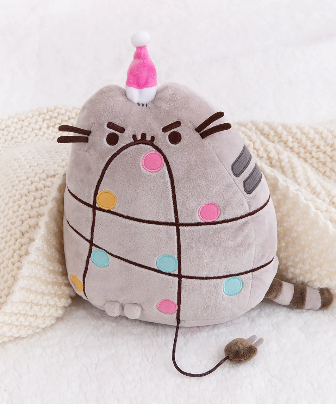 Pusheen Plush & Squisheens>with Christmas Lights