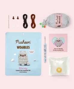 Pusheen Crafts & Games>x The Woobles Stormy Crochet Kit