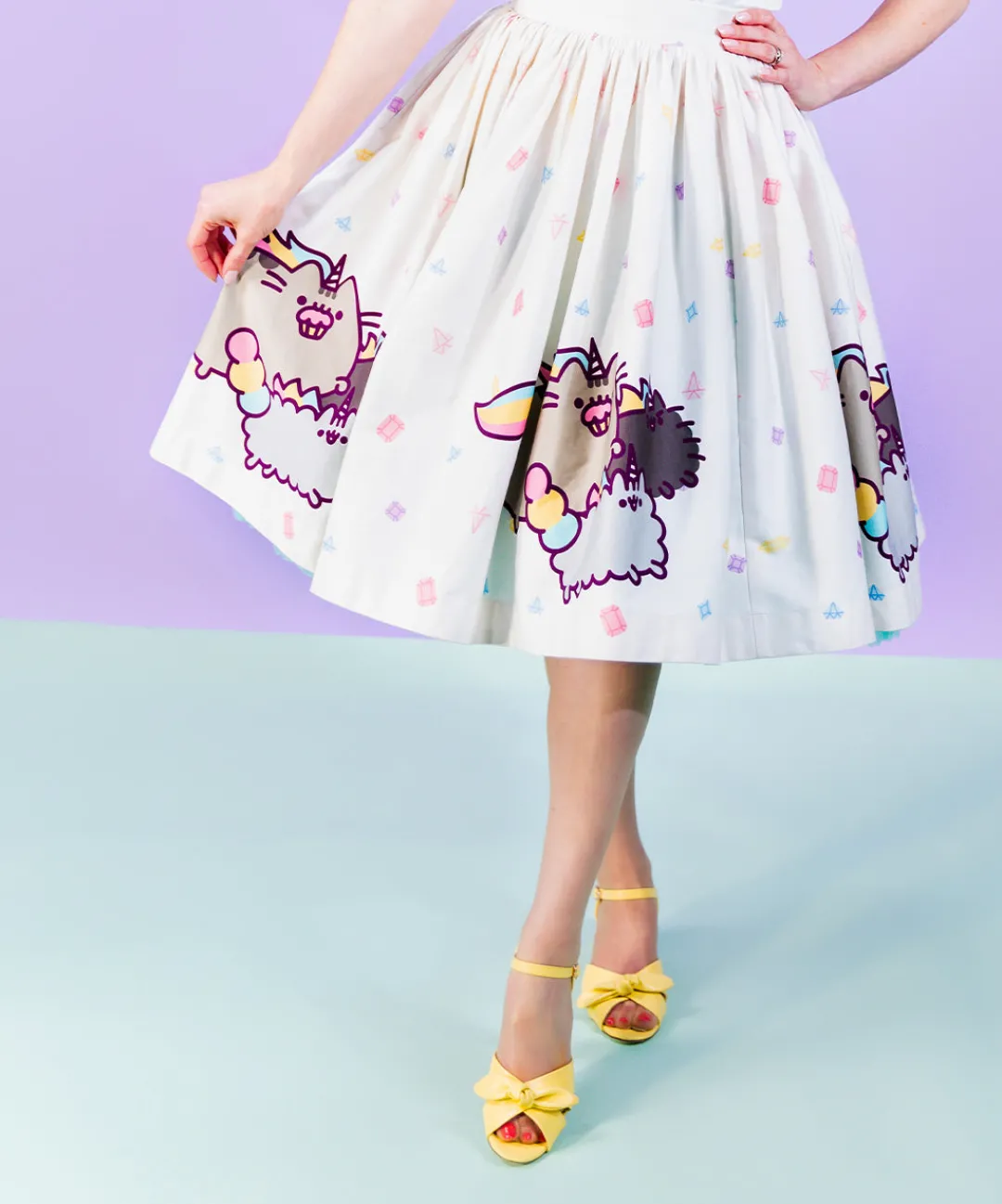 Pusheen Ladies>icorn Magical Jewel Skirt