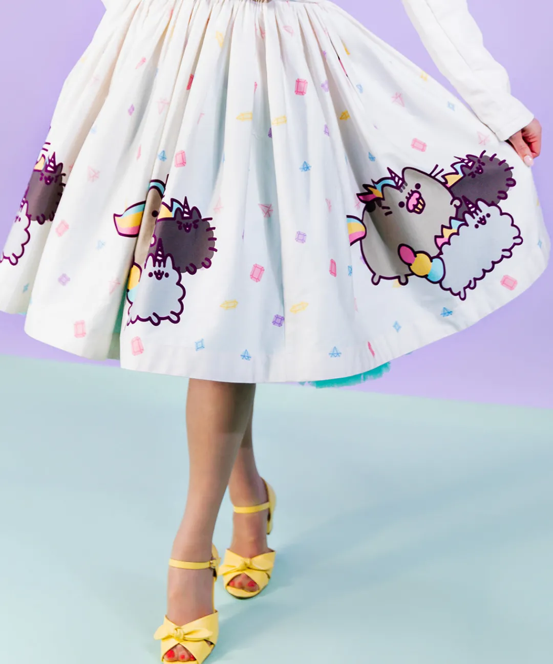 Pusheen Ladies>icorn Magical Jewel Skirt