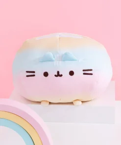 Pusheen Plush & Squisheens>Rainbow Round Squisheen Plush
