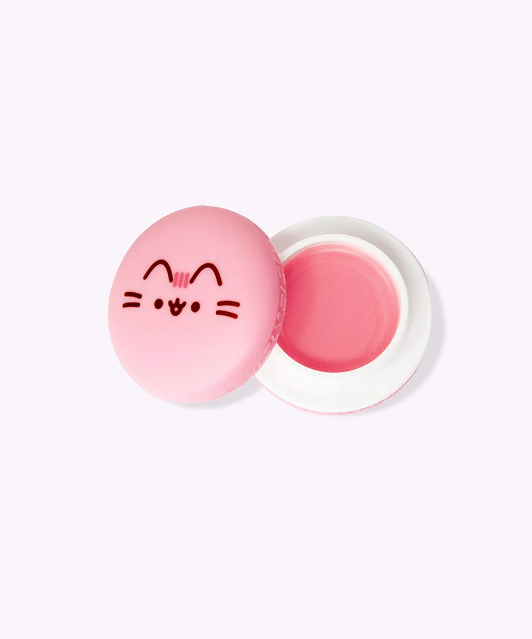 Pusheen Bed & Bath|Beauty & Skincare>The Crème Shop x Strawberry Macaron Lip Balm